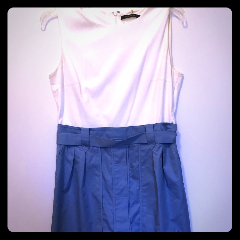 Eli’s Tahari Summer Cocktail Dress Blue, size 8